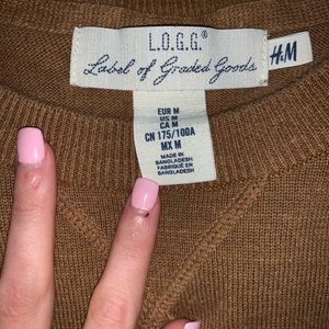 H&M LOGG sweater